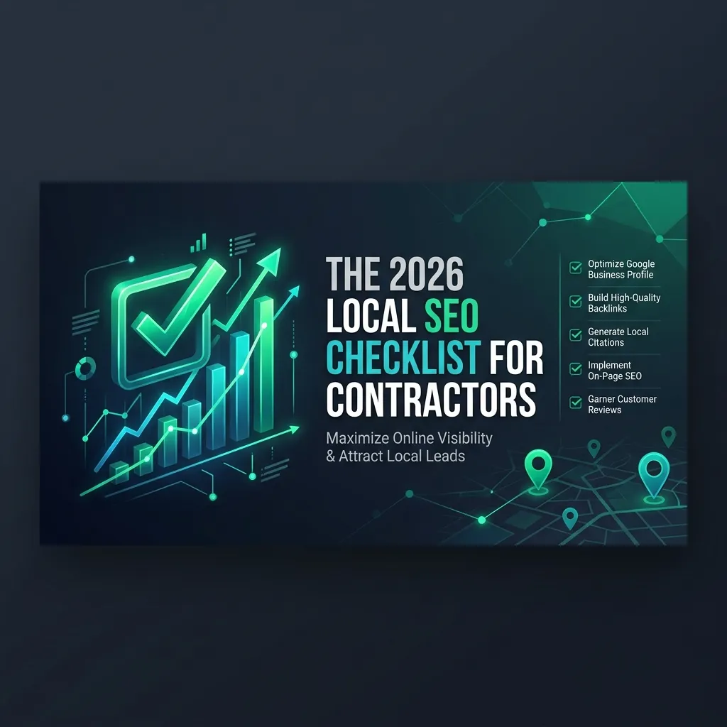 The 2026 Local SEO Checklist for Contractors